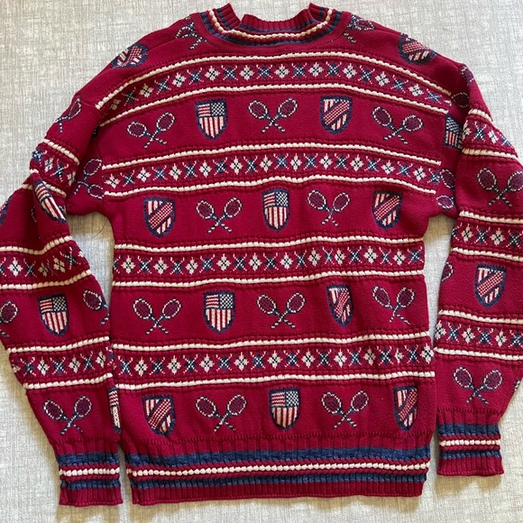 USA Tennis Sweater - Picture 3 of 4